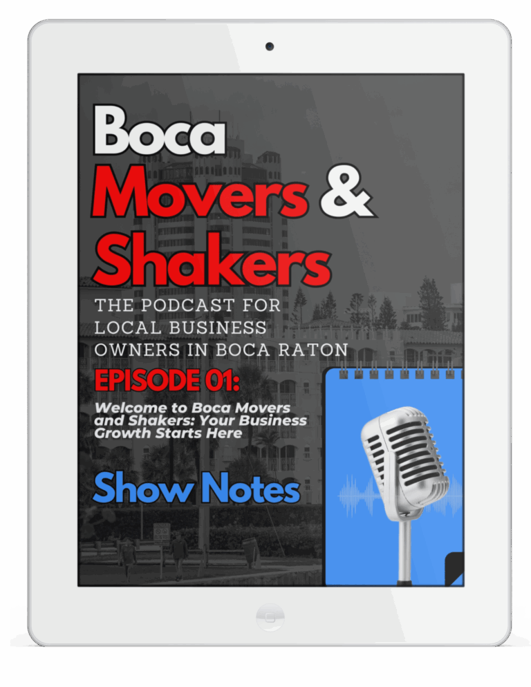 Boca Episode 01 Show Notes