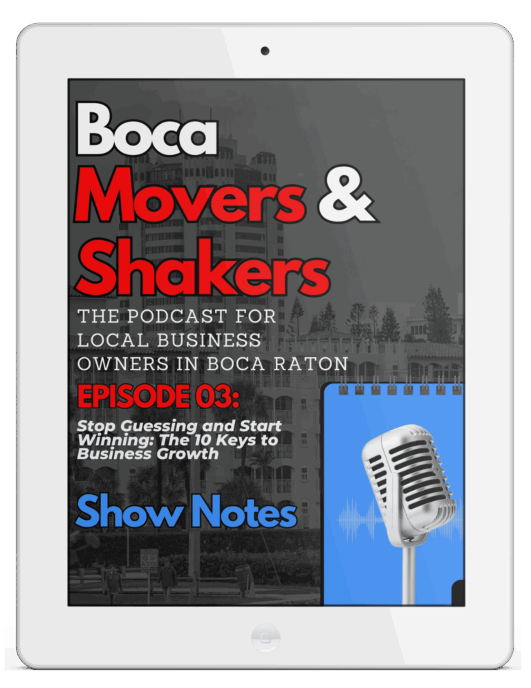 Boca Episode 03 Show Notes